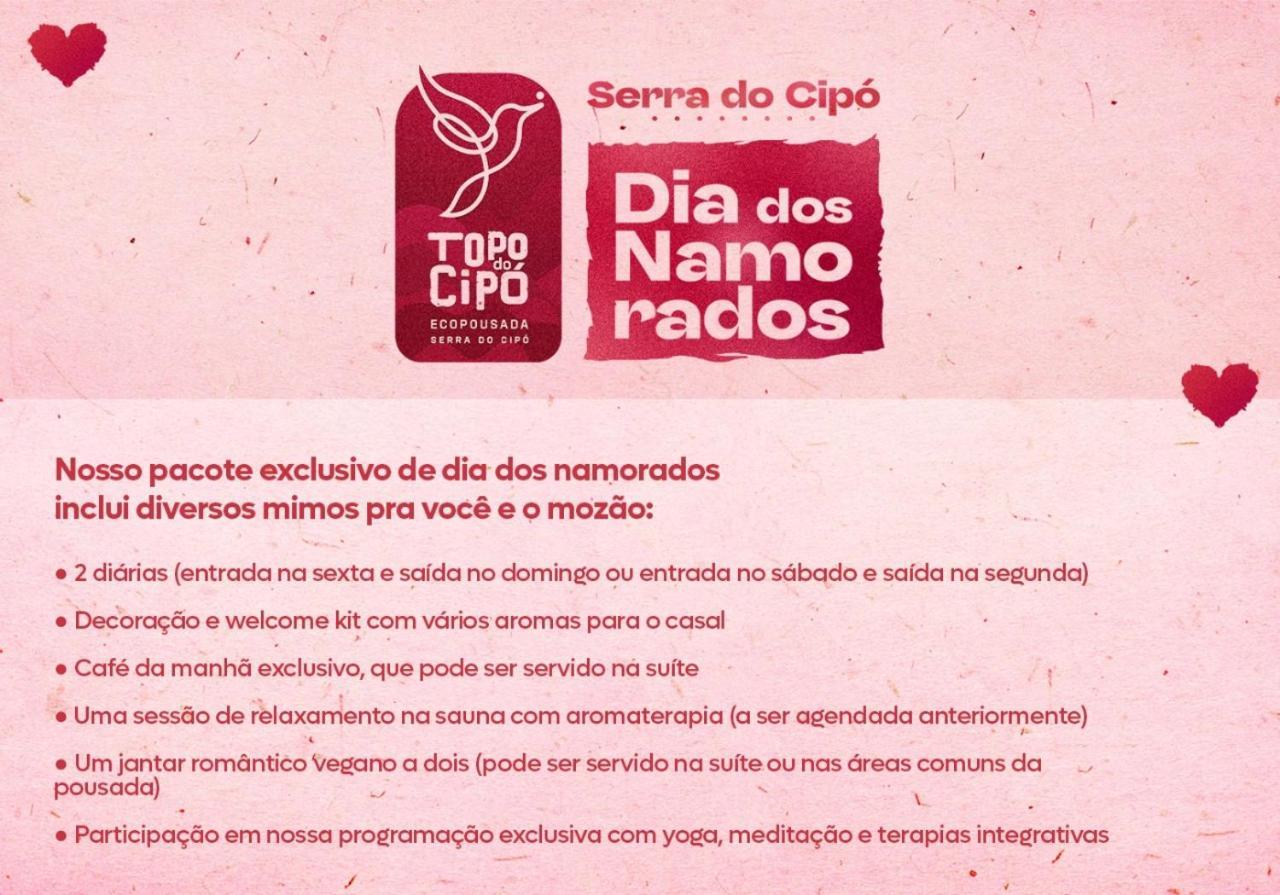 Topo Do Cipo Ecopousada Vegana Serra do Cipo National Park Екстер'єр фото